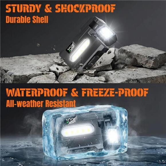 G5 Mini EDC Flashlight Kit 500 Lumens, 4-in-1 Tactical Flashlight Rechargeable - Picture 3 of 8